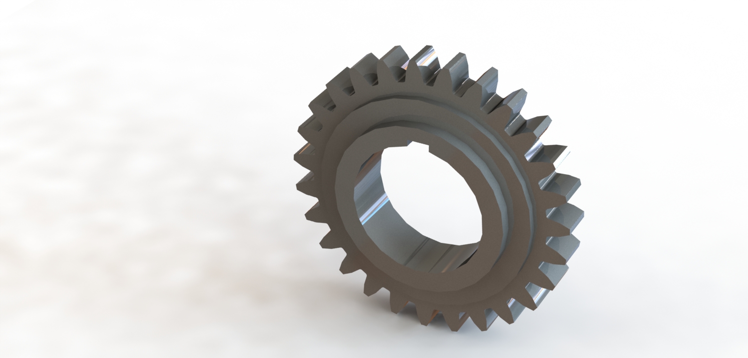 用于色带切割装置的齿轮